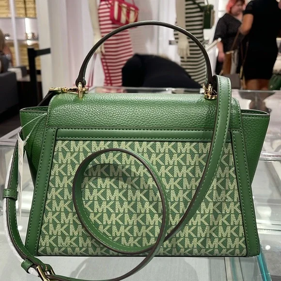 MICHAEL KORS
Whitney Medium Flap TH Satchel
Fern Green 
NWT - Picture 6 of 16